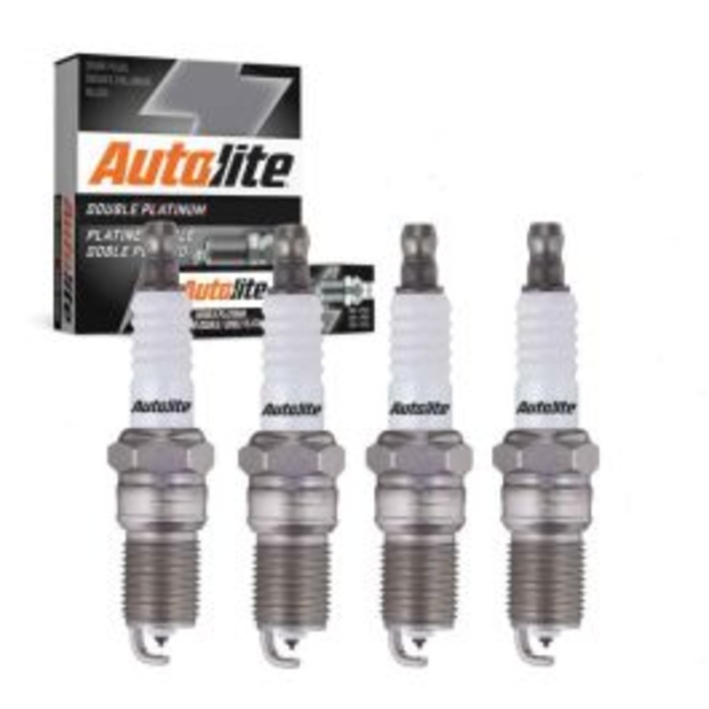 4 pc Autolite Double Platinum APP104 Spark Plug