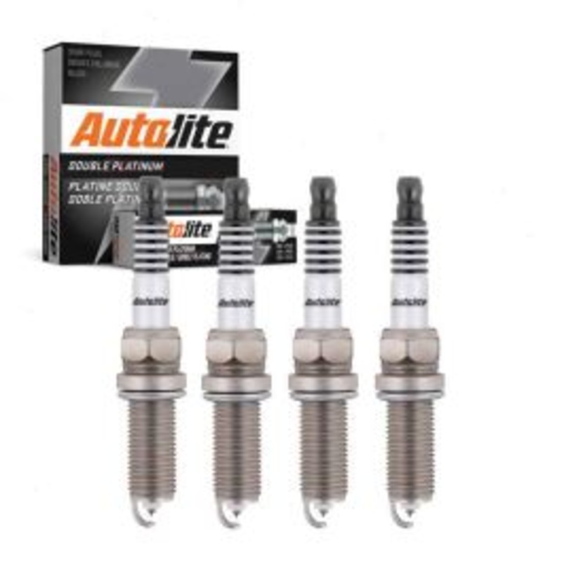 4 pc Autolite Double Platinum Spark Plug for 2011-2018 Subaru Forester 2.5L