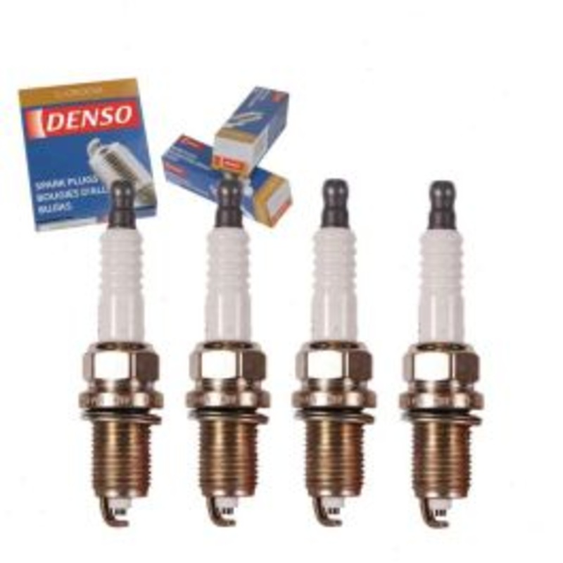 4 pc DENSO Standard U-Groove Spark Plugs for 2000-2002 Chevrolet Prizm 1.8L L4