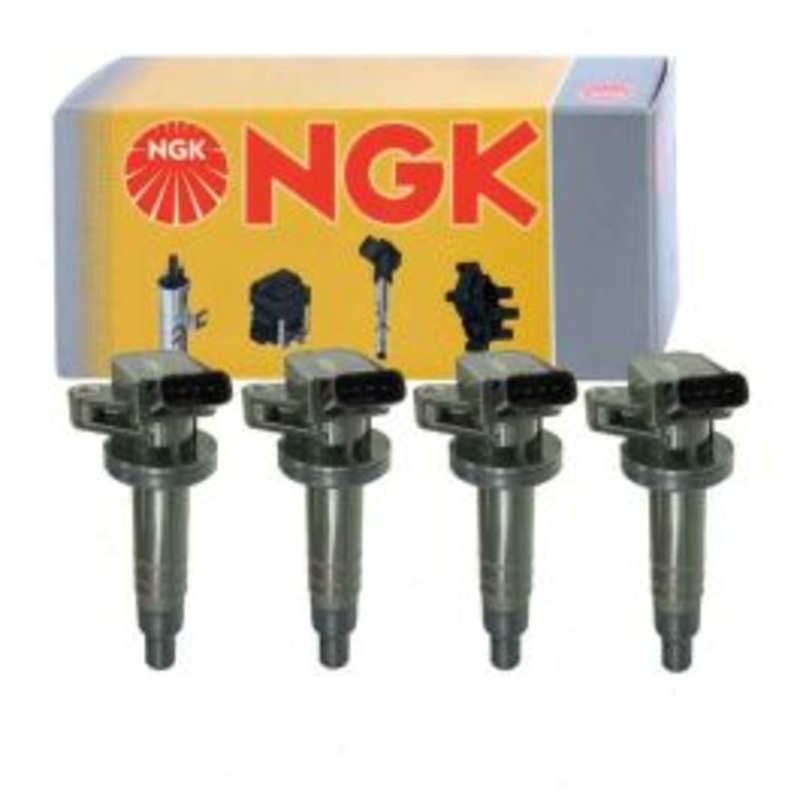 4 pc NGK Ignition Coils for 2000-2005 Toyota Celica 1.8L L4