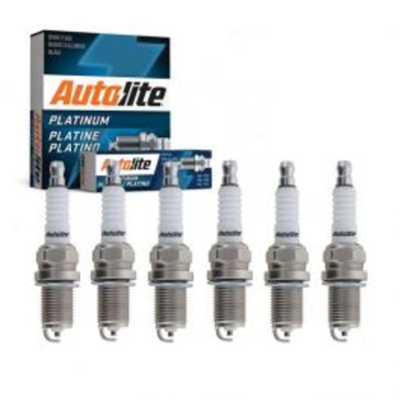6 pc Autolite Platinum Spark Plug for 1997 Dodge B2500 3.9L V6