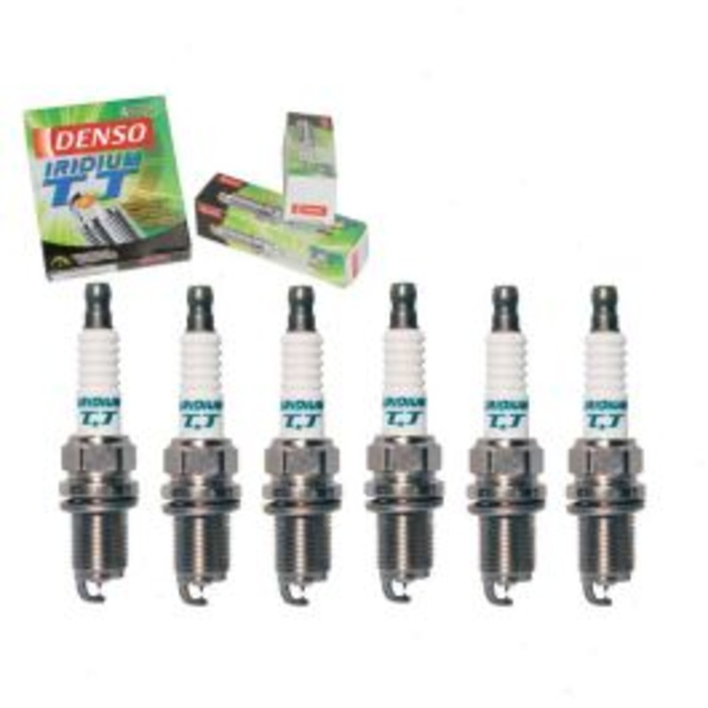 6 pc DENSO Iridium TT Spark Plugs for 1993-1998 Toyota T100 3.0L 3.4L V6