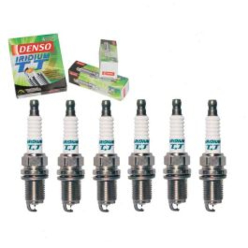 6 pc DENSO Iridium TT Spark Plugs for 1995-2004 Audi A6 2.8L 3.0L V6