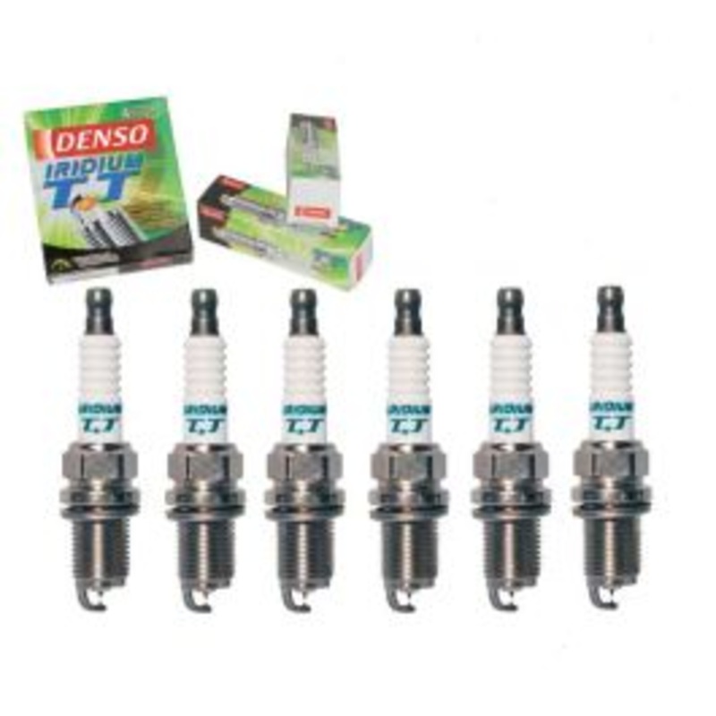 6 pc DENSO Iridium TT Spark Plugs for 2005-2016 Nissan Frontier 4.0L V6