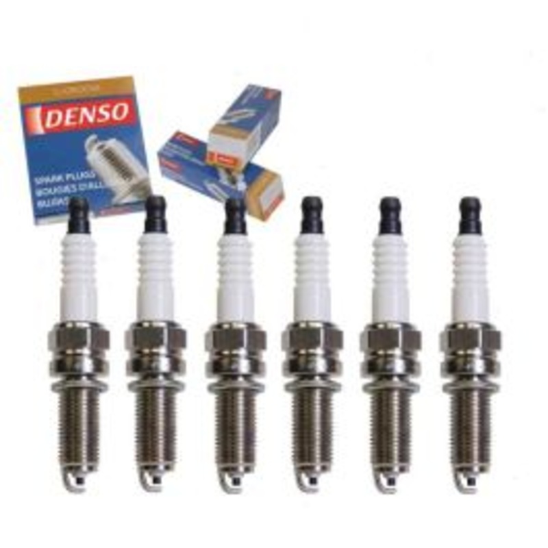 6 pc DENSO Standard U-Groove Spark Plugs for 2015-2017 BMW 640i 3.0L L6