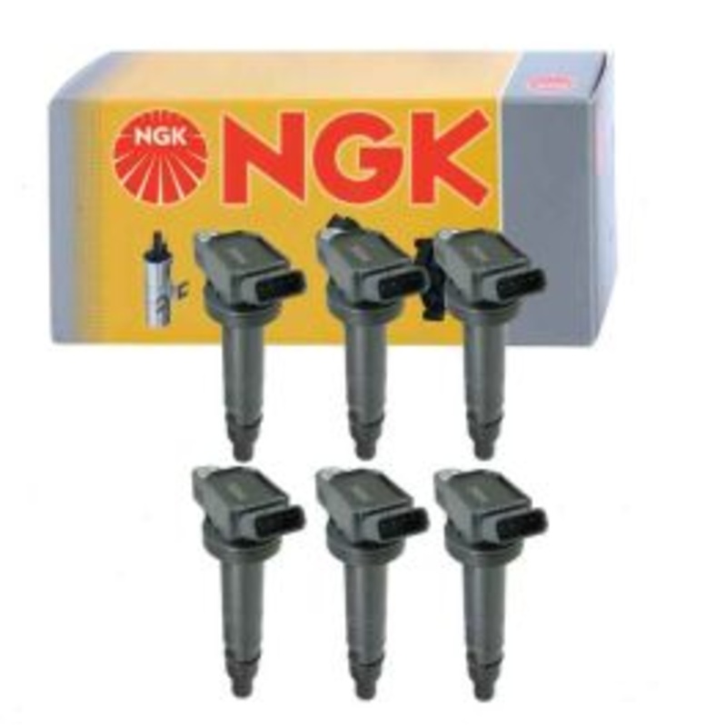 6 pc NGK Ignition Coils for 2003-2009 Toyota 4Runner 4.0L V6
