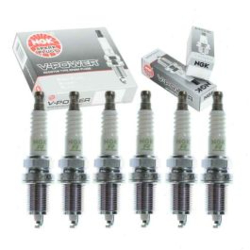 6 pc NGK V-Power Spark Plugs for 1997-2001 Dodge Ram 1500 3.9L V6