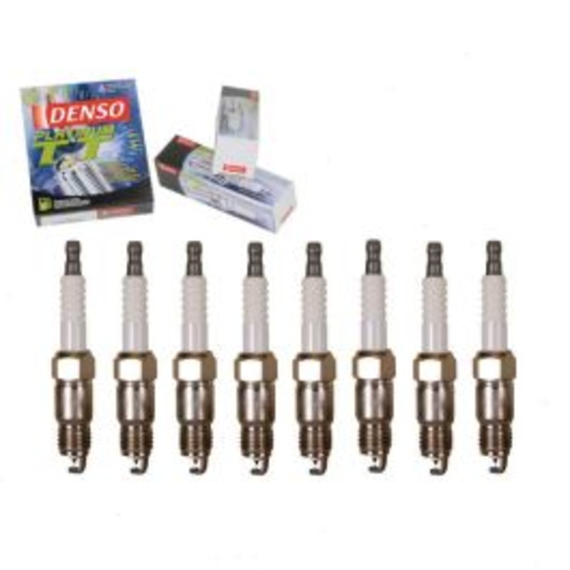 8 pc DENSO Platinum TT Spark Plugs for 1987 Chevrolet R10 5.7L V8