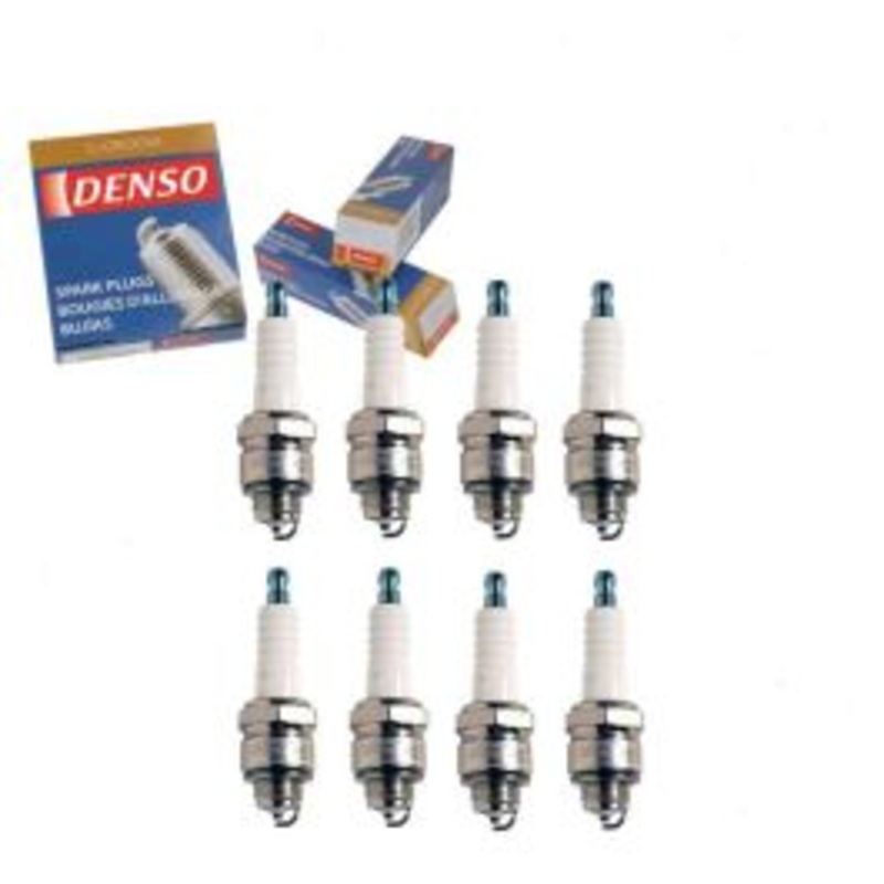 8 pc DENSO Standard U-Groove Spark Plugs for 1963-1966 Buick Riviera 6.6L 7.0L V8