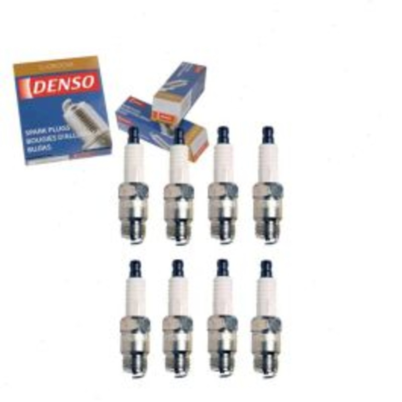 8 pc DENSO Standard U-Groove Spark Plugs for 1975-1976 GMC K15 5.7L 7.4L V8