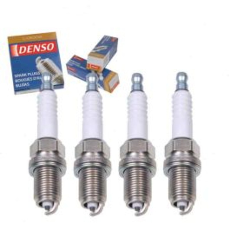 4 pc DENSO Standard U-Groove Spark Plugs for 1999 Saturn SW1 1.9L L4