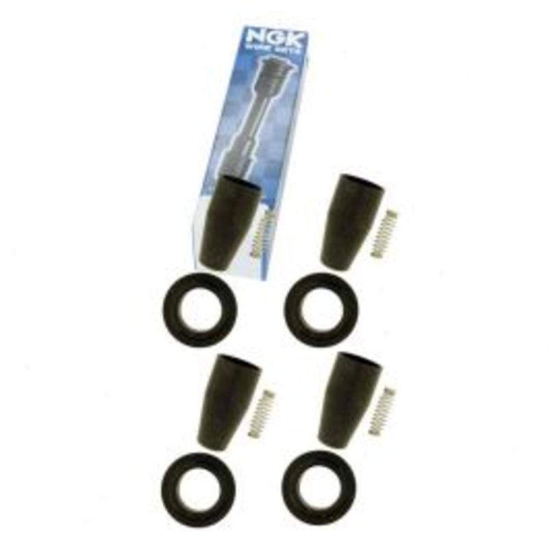 4 pc NGK Ignition Coil Boots for 2012-2015 Chevrolet Sonic 1.8L L4