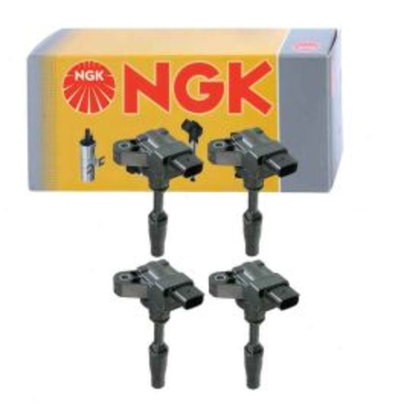 4 pc NGK Ignition Coils for 2013-2017 Chevrolet Malibu 2.0L 2.5L L4
