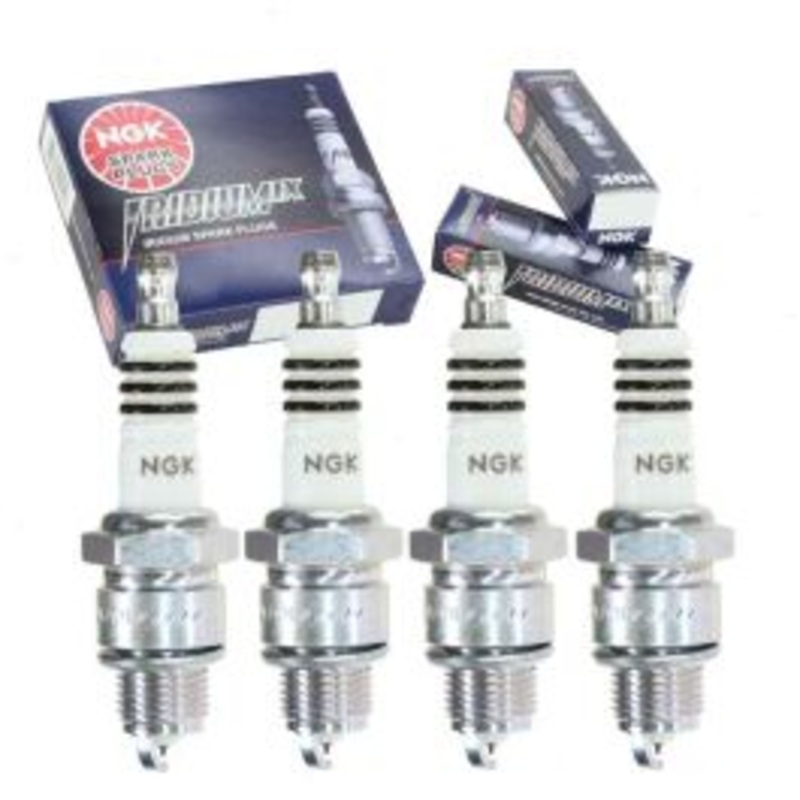 4 pc NGK Iridium IX Spark Plugs for 1967-1968 Saab 96 1.5L V4