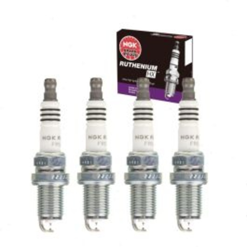 4 pc NGK Ruthenium HX Spark Plugs for 2007-2017 Jeep Compass 2.0L 2.4L L4