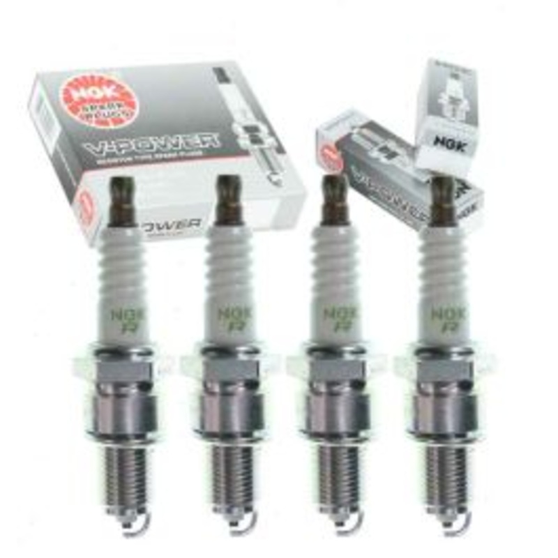 4 pc NGK V-Power Spark Plugs for 1984-1986 Renault Encore 1.4L L4