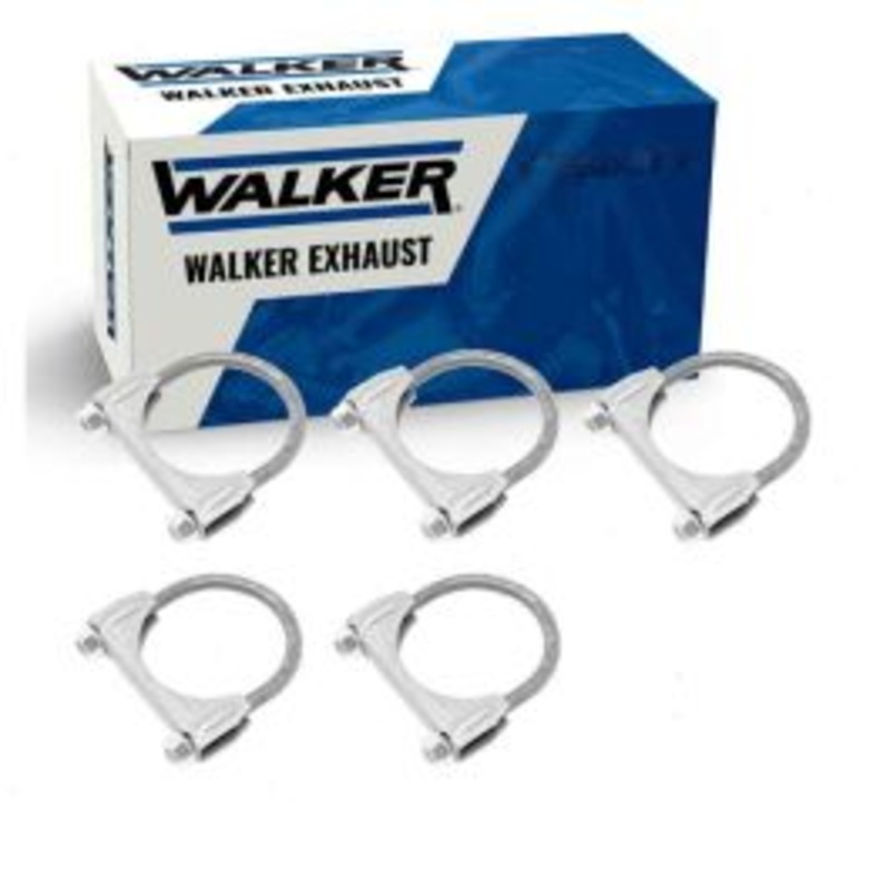 5 pc Walker Exhaust Clamps for 2002 Lincoln Blackwood 5.4L V8