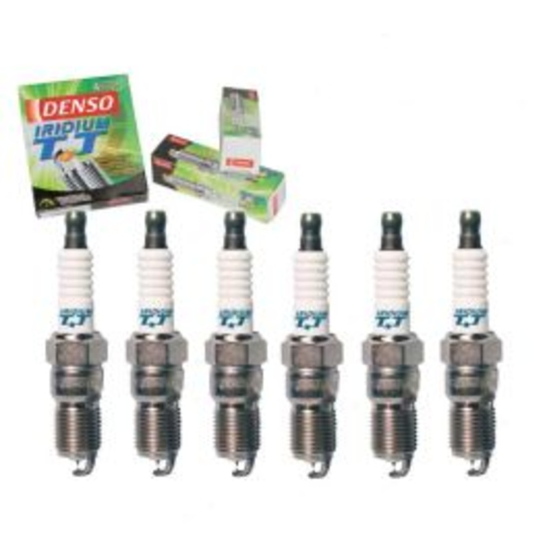 6 pc DENSO Iridium TT Spark Plugs for 2006-2009 Pontiac Torrent 3.4L V6