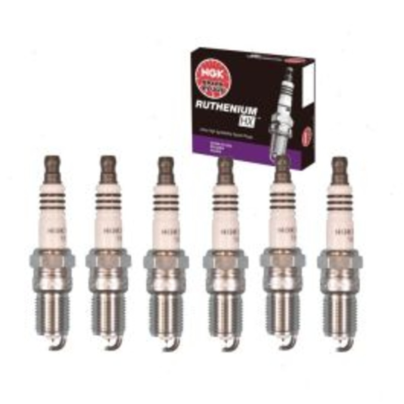 6 pc NGK Ruthenium HX Spark Plugs for 1997-1999 Chevrolet P30 4.3L V6