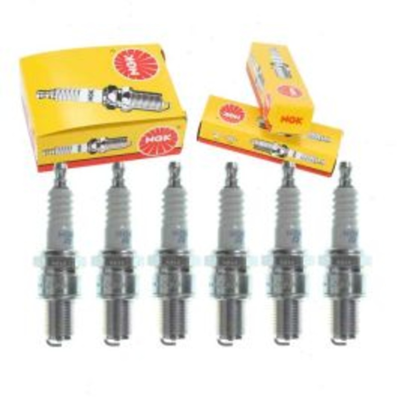 6 pc NGK Standard Spark Plugs for 1964-1967 Chevrolet P30 Series 4.8L L6