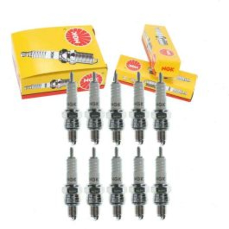10 pc NGK Standard 2168 C8HA Spark Plugs