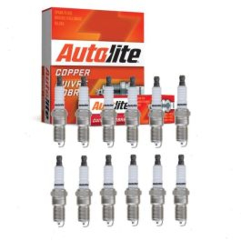 12 pc Autolite Copper Core Spark Plugs for 1982-1996 Jaguar XJ12