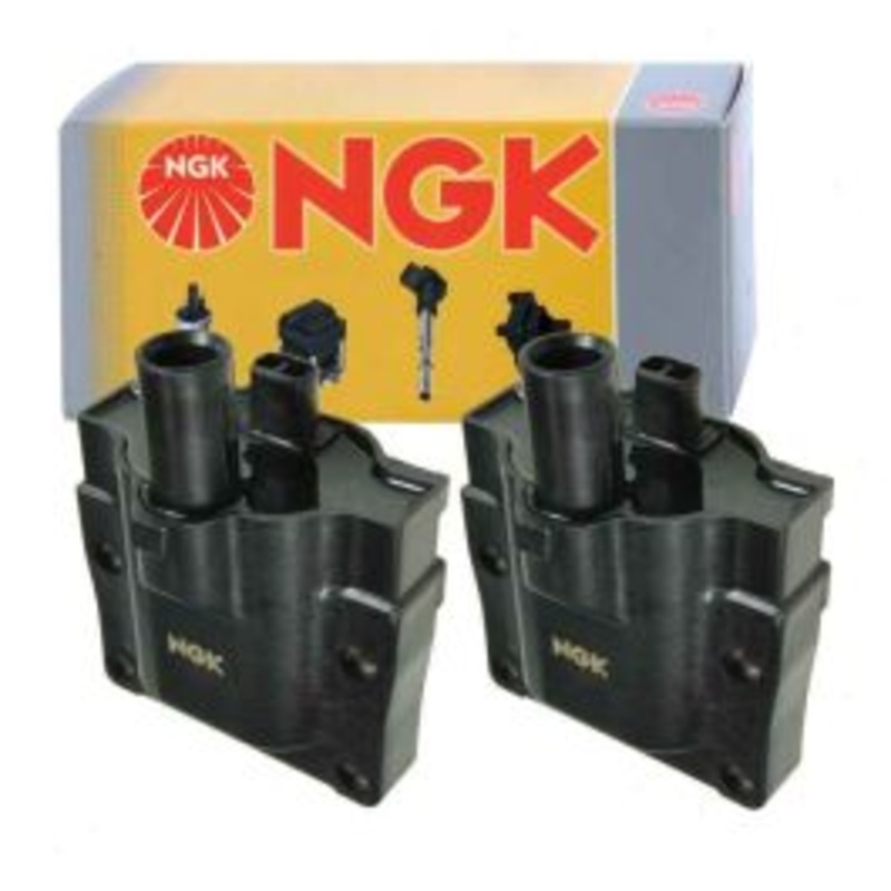 2 pc NGK 48851 U1018 Ignition Coils