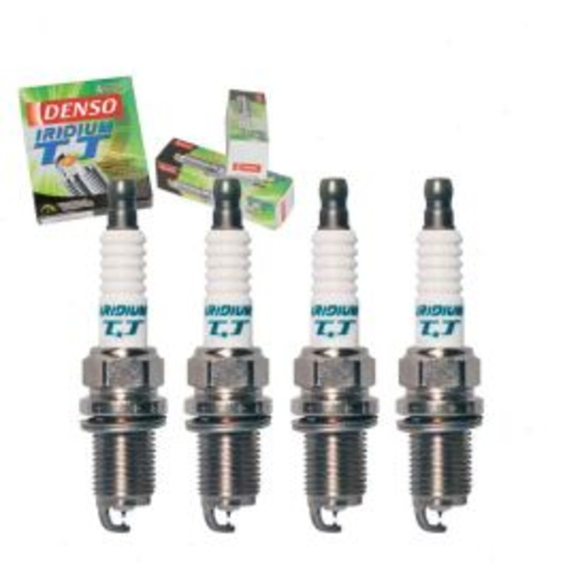 4 pc DENSO Iridium TT Spark Plugs for 1991-2002 Infiniti G20 2.0L L4