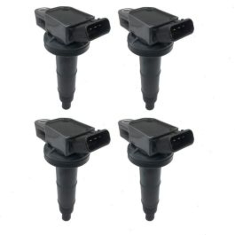 4 pc Hitachi Ignition Coils for 2005-2010 Scion tC 2.4L L4