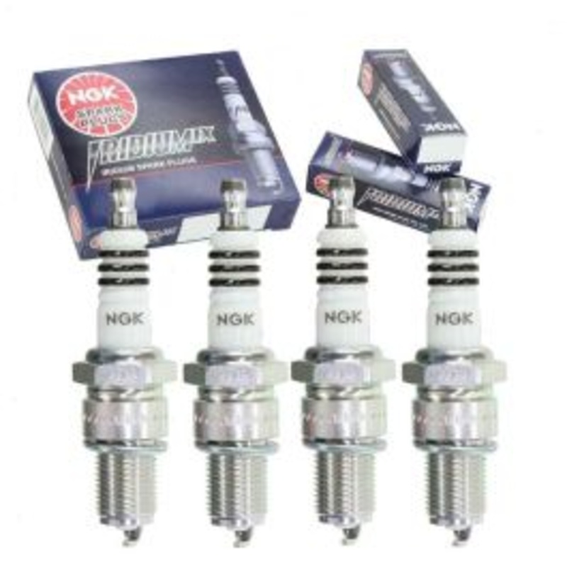 4 pc NGK Iridium IX Spark Plugs for 1972-1977 Audi 100 Series 1.9L L4