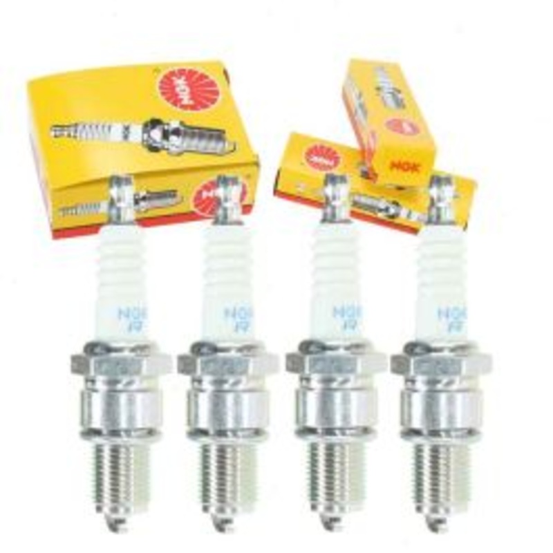 4 pc NGK Standard Spark Plugs for 1983-1987 Hyundai Pony 1.4L 1.5L 1.6L L4