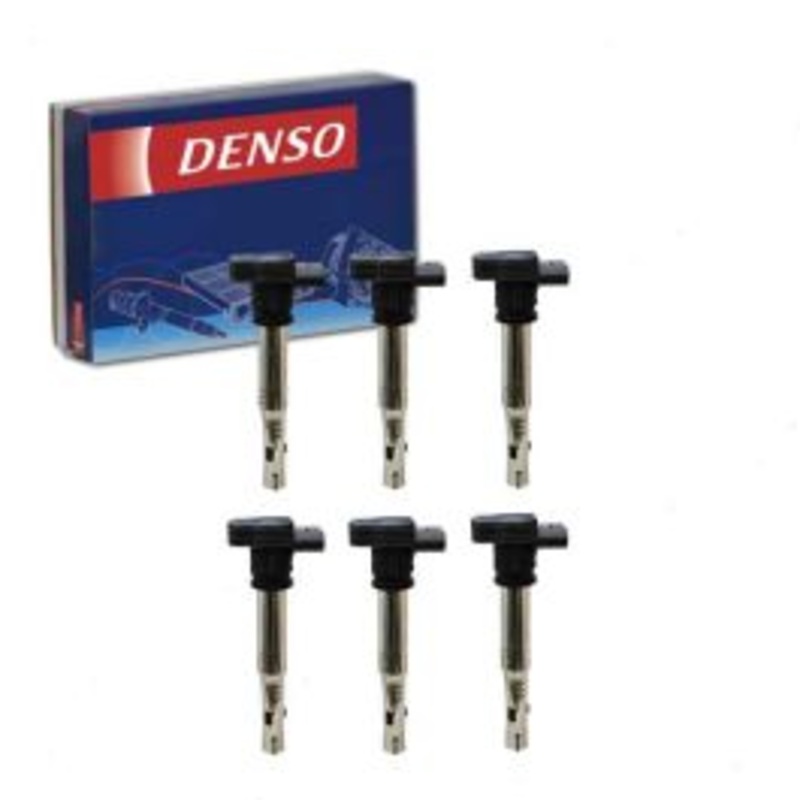 6 pc DENSO Direct Ignition Coils for 2009 Audi Q5 3.2L V6