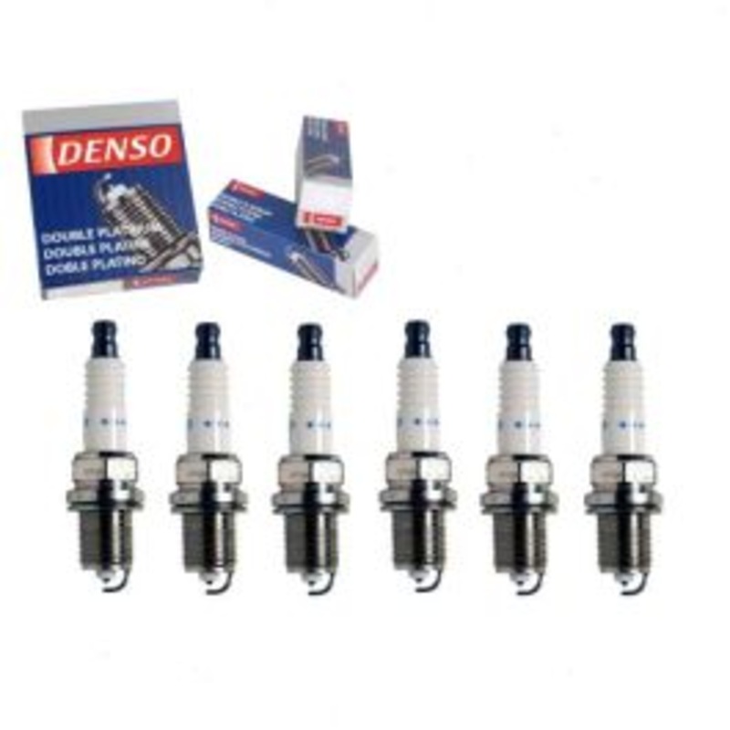 6 pc DENSO Double Platinum Spark Plugs for 1986-1992 Toyota Supra 3.0L L6