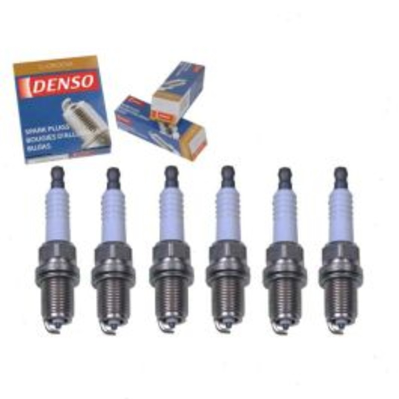 6 pc DENSO Standard U-Groove Spark Plugs for 1995-1996 Dodge B2500 3.9L V6