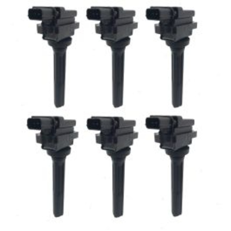 6 pc Hitachi Ignition Coils for 1999-2005 Suzuki Grand Vitara 2.5L 2.7L V6