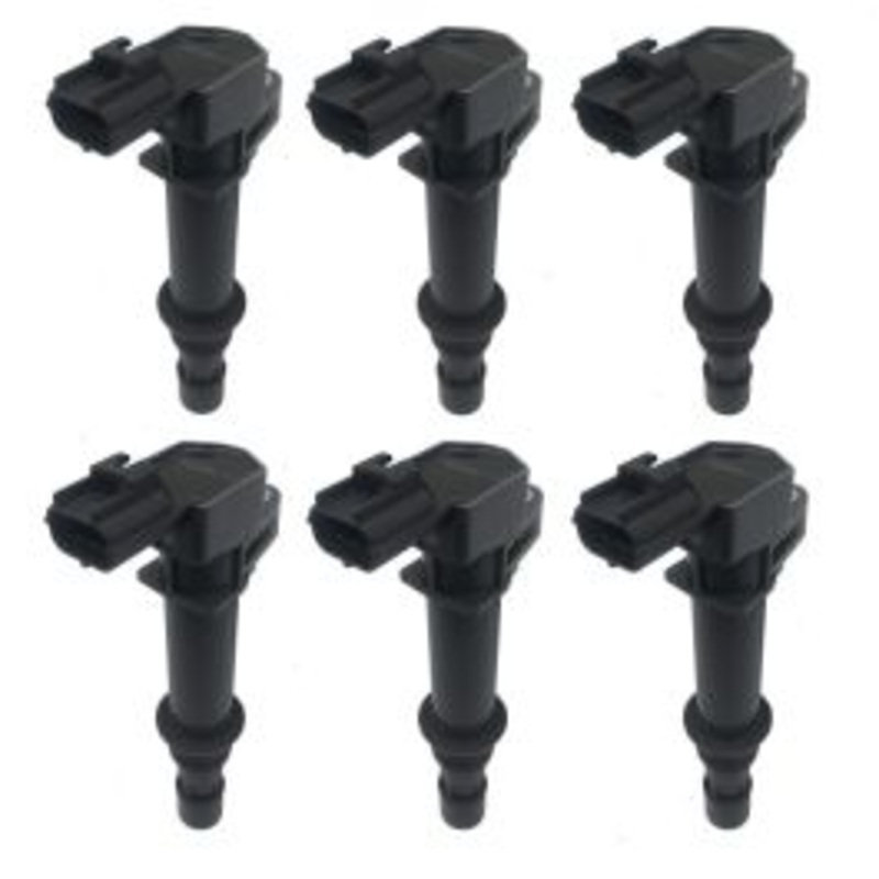 6 pc Hitachi Ignition Coils for 2007-2008 Dodge Nitro 3.7L V6