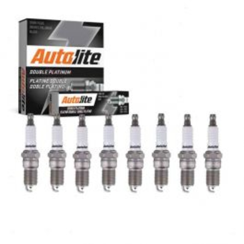 8 pc Autolite Double Platinum APP103 Spark Plug