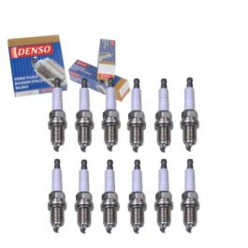 12 pc DENSO Standard Spark Plugs for 2004-2006 Volkswagen Phaeton 6.0L W12