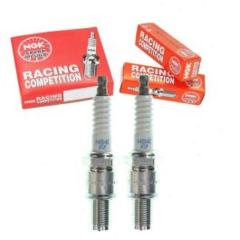 2 pc NGK Racing 3857 R6725-105 Spark Plugs