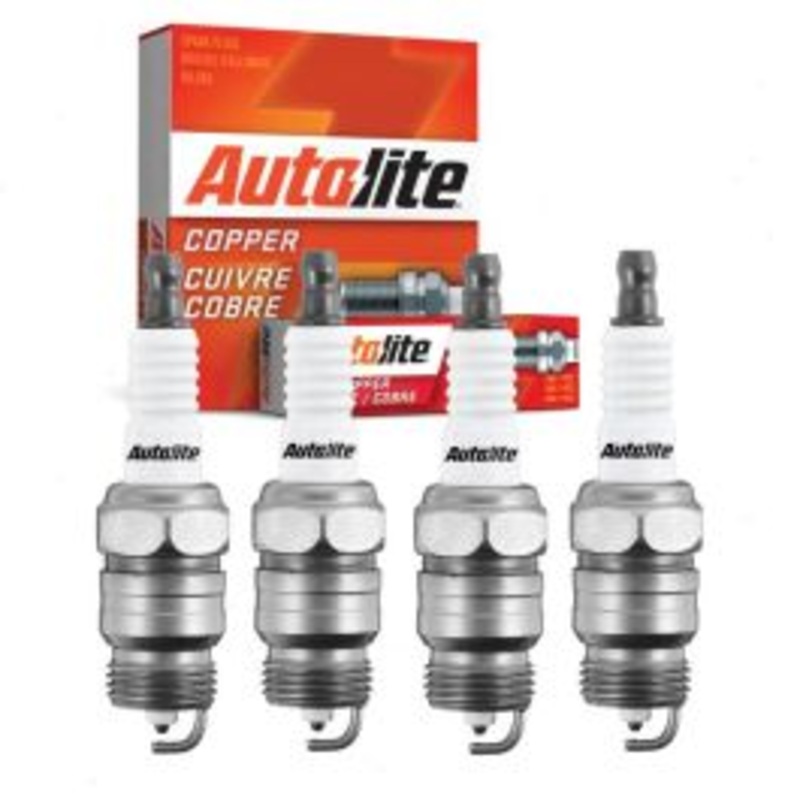 4 pc Autolite Copper Core 46 Spark Plugs