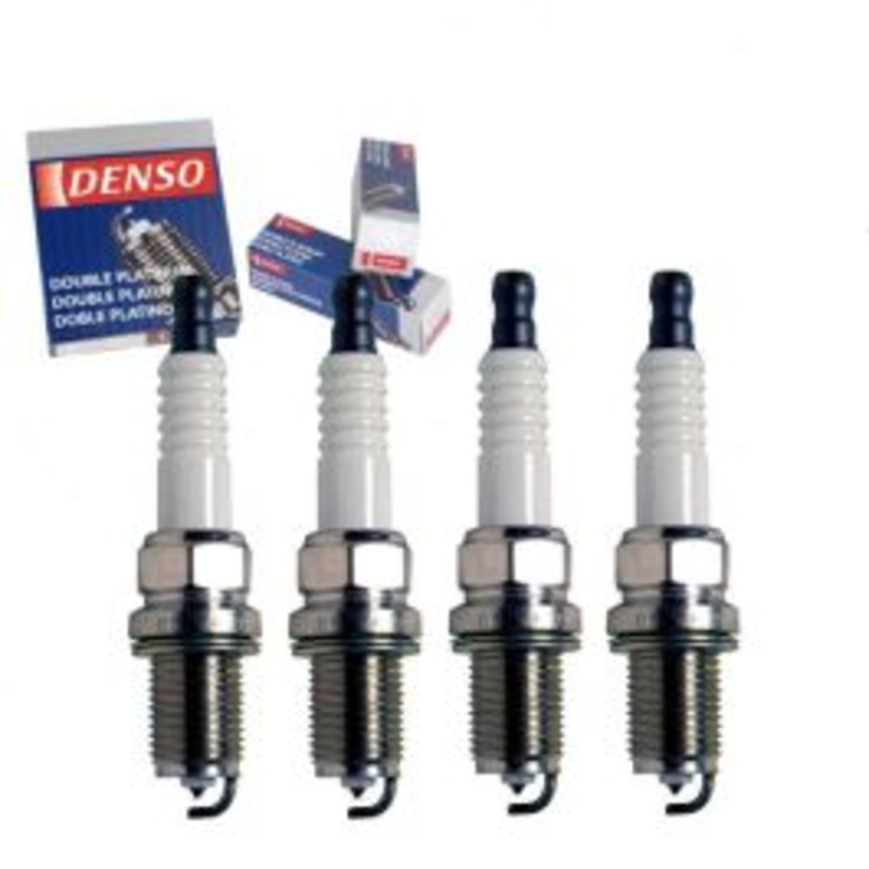 4 pc DENSO Double Platinum Spark Plugs for 1996-2003 Mitsubishi Eclipse 2.0L 2.4L L4