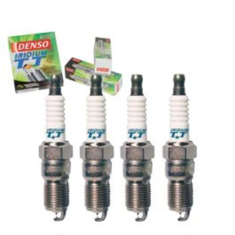 4 pc DENSO Iridium TT Spark Plugs for 1987-1988 Oldsmobile Firenza 2.0L L4