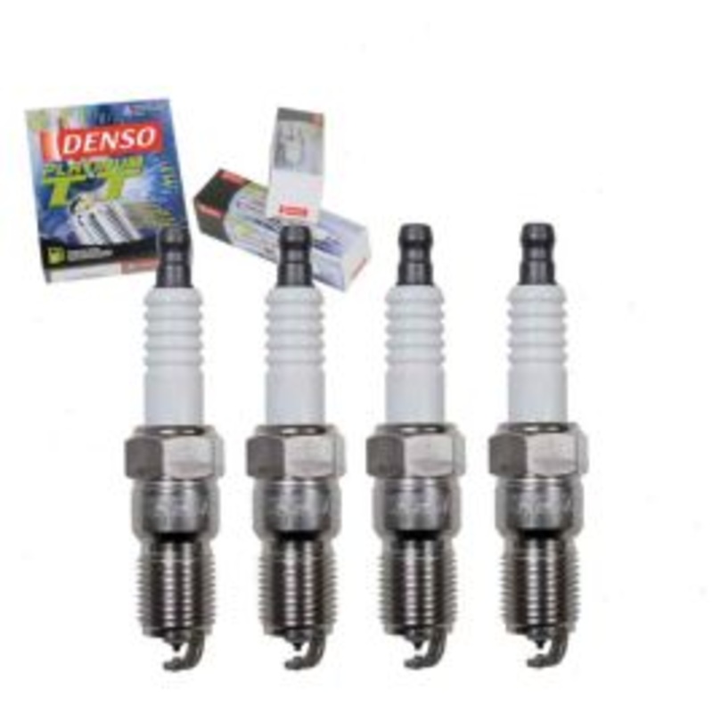 4 pc DENSO Platinum TT Spark Plugs for 1995-1997 Mazda B2300 2.3L L4