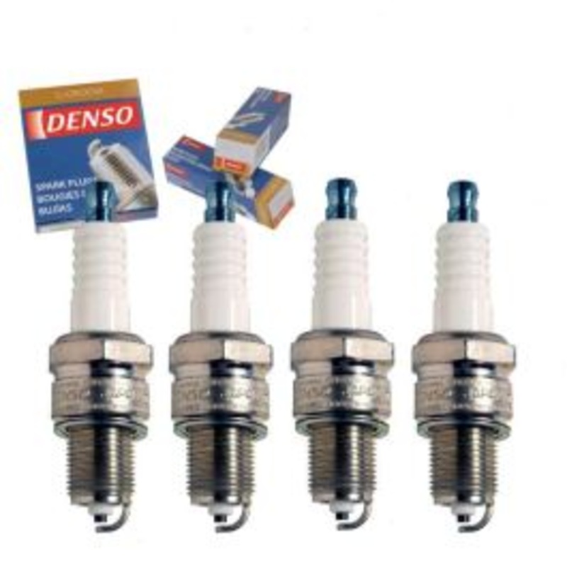 4 pc DENSO Standard U-Groove Spark Plugs for 1977-1978 Mazda GLC 1.3L L4