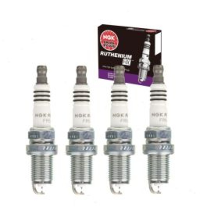 4 pc NGK Ruthenium HX Spark Plugs for 1997-2000 Acura EL 1.6L L4