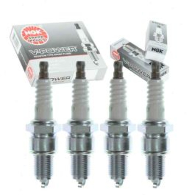 4 pc NGK V-Power Spark Plugs for 1981-1994 Toyota Tercel 1.5L L4
