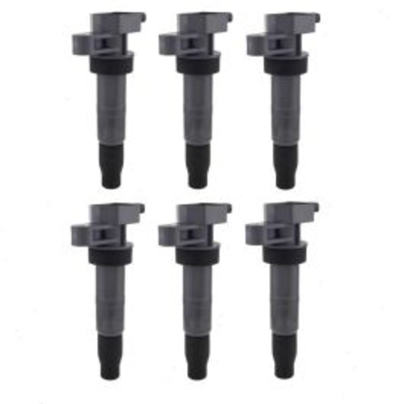 6 pc Hitachi Ignition Coils for 2015-2017 Kia K900 3.8L V6