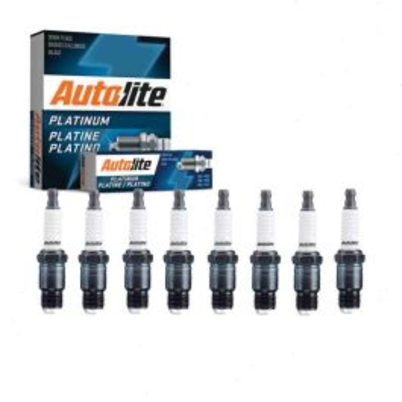 8 pc Autolite Platinum Spark Plug for 1987-1989 GMC V3500 5.7L 7.4L V8