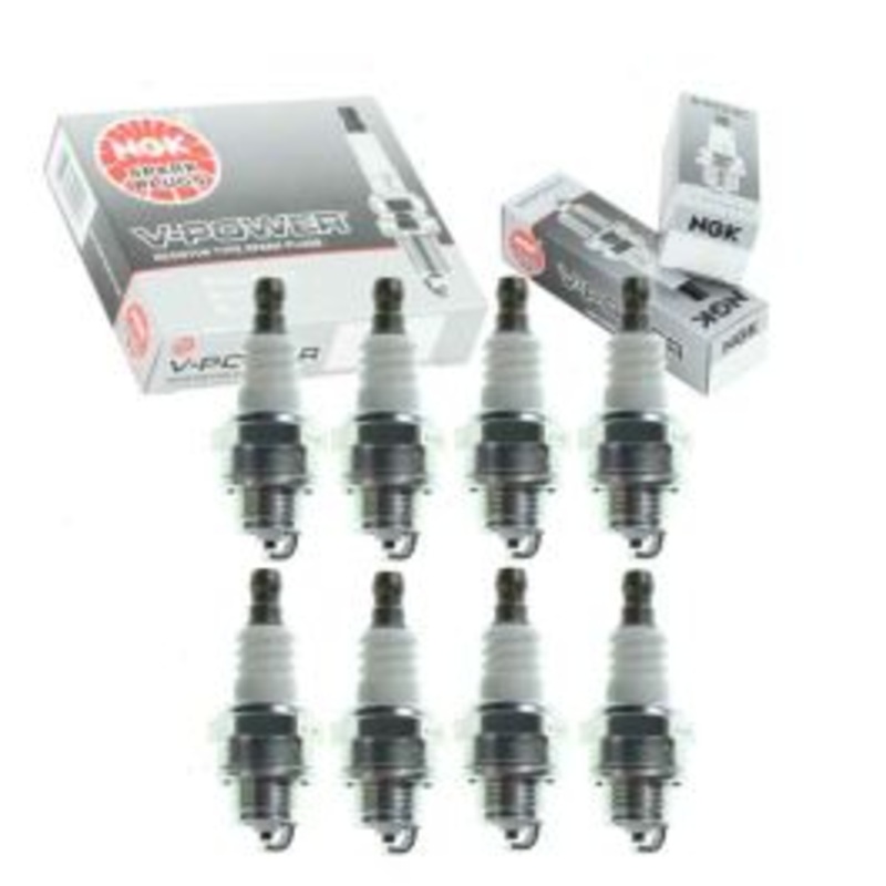 8 pc NGK V-Power 2218 BPMR8Y Spark Plugs