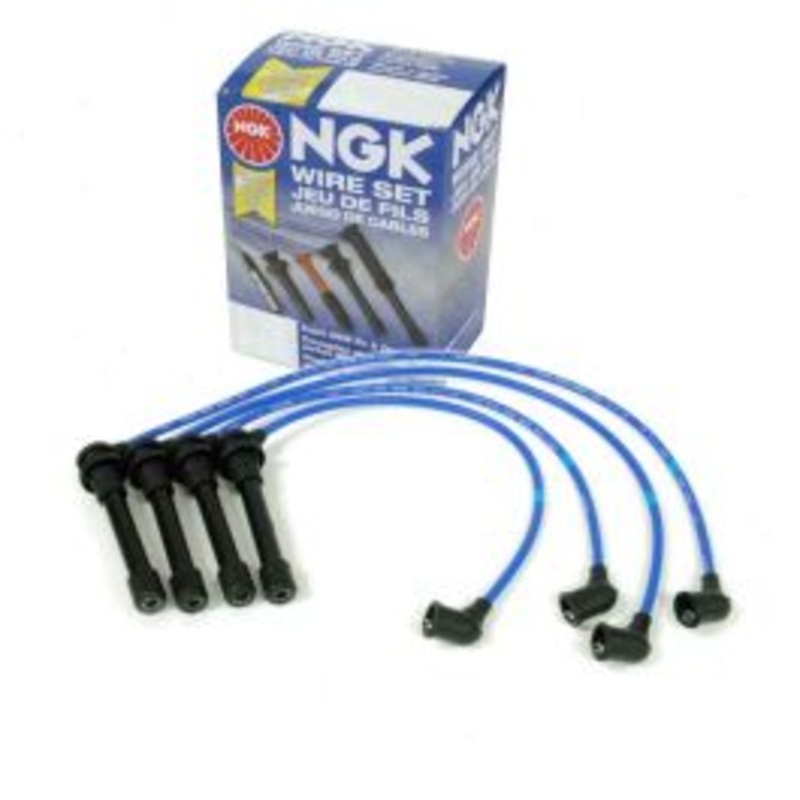 NGK Spark Plug Wire Set for 2000-2001 Nissan Xterra 2.4L L4